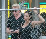 Boris Becker et sa femme Lily à Miami, septembre 2009
