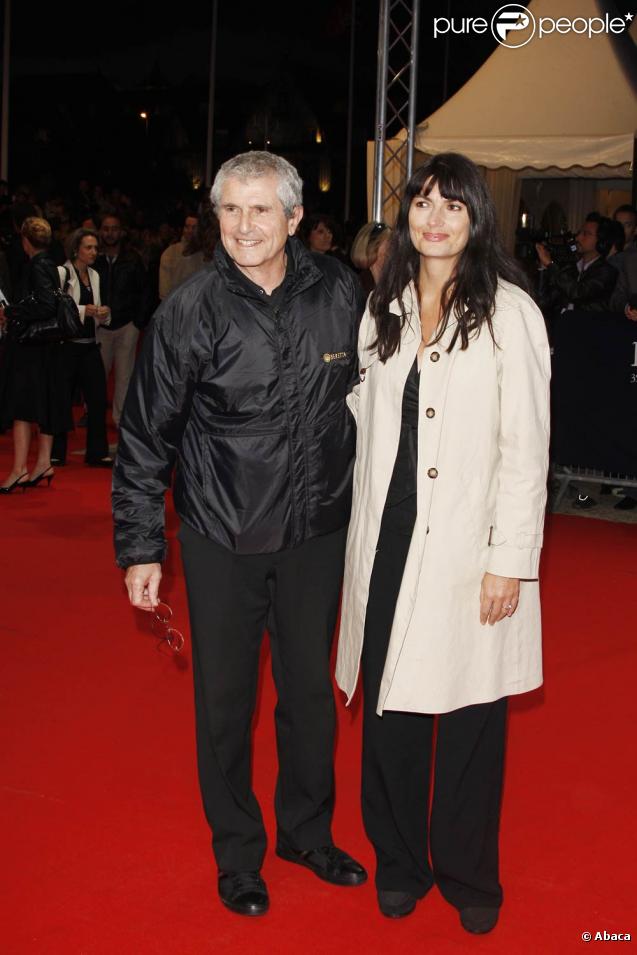 Claude Lelouch et sa jolie compagne Valérie, à l'occasion de l'avant-première de  Julie et Julia , lors du 35e Festival de Deauville, le 5 septembre !
