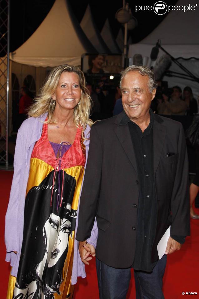 Fiona Gélin et Daniel Hechter, à l'occasion de l'avant-première de  Julie et Julia , lors du 35e Festival de Deauville, le 5 septembre !