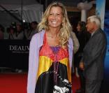 Fiona Gélin portait vraiment une robe de très bon goût, à l'occasion de l'avant-première de  Julie et Julia , lors du 35e Festival de Deauville, le 5 septembre !