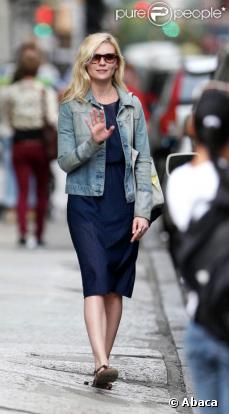 Kirsten Dunst à New York, le 7 septembre 2009