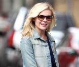 Kirsten Dunst tout sourire à New York, le 7 septembre 2009