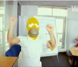 Homer Simpson dans le 