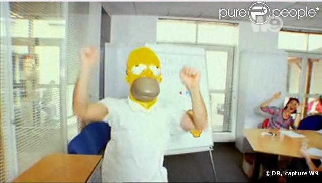 Homer Simpson dans le 