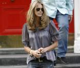 Elle MacPherson à Londres, le 11 septembre 2009