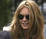 Elle MacPherson à Londres, le 11 septembre 2009