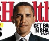 Barack Obama en couverture de Men's Heatlh  