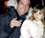 Filip Nikolic et sa fille Sasha 
