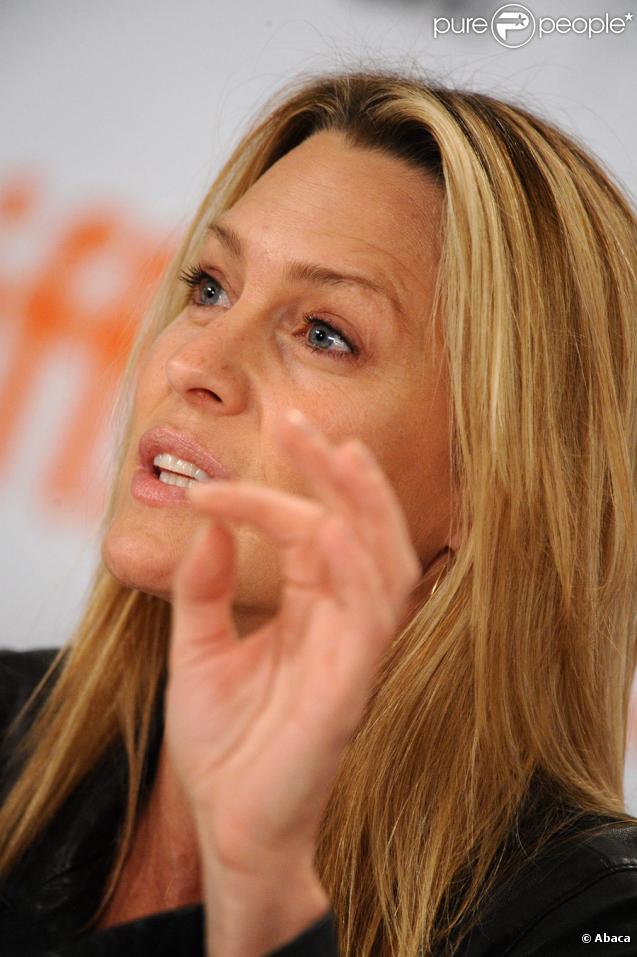 Robin Wright lors de la conférence de presse du film Les Vies privées de Pippa Lee durant le festival de Toronto le 15 septembre 2009