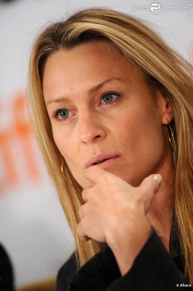 Robin Wright lors de la conférence de presse du film Les Vies privées de Pippa Lee durant le festival de Toronto le 15 septembre 2009