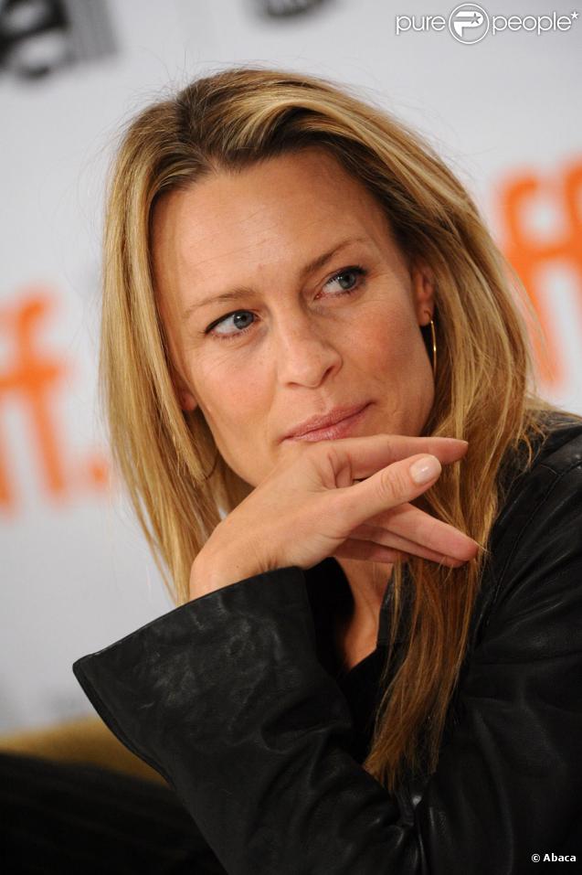 Robin Wright lors de la conférence de presse du film Les Vies privées de Pippa Lee durant le festival de Toronto le 15 septembre 2009