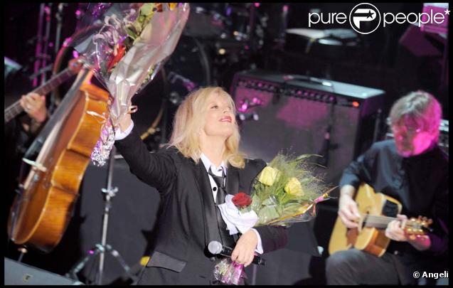 Sylvie Vartan en concert à l'Olympia le 19 septembre 2009