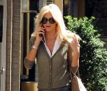 Victoria Silvstedt en balade à New York le 18 septembre 2009
