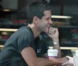 Sophie Monk prend un petit déjeuner avec son boyfriend John Diaz. 18/09/09