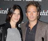 Géraldine Pailhas et Christopher Thompson lors de la première du Petit Nicolas le 20 septembre 2009 à Paris