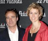 Fabien Lecoeuvre et Anne Richard lors de la première du Petit Nicolas le 20 septembre 2009 à Paris