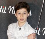 Maxime Godart lors de la première du Petit Nicolas le 20 septembre 2009 à Paris