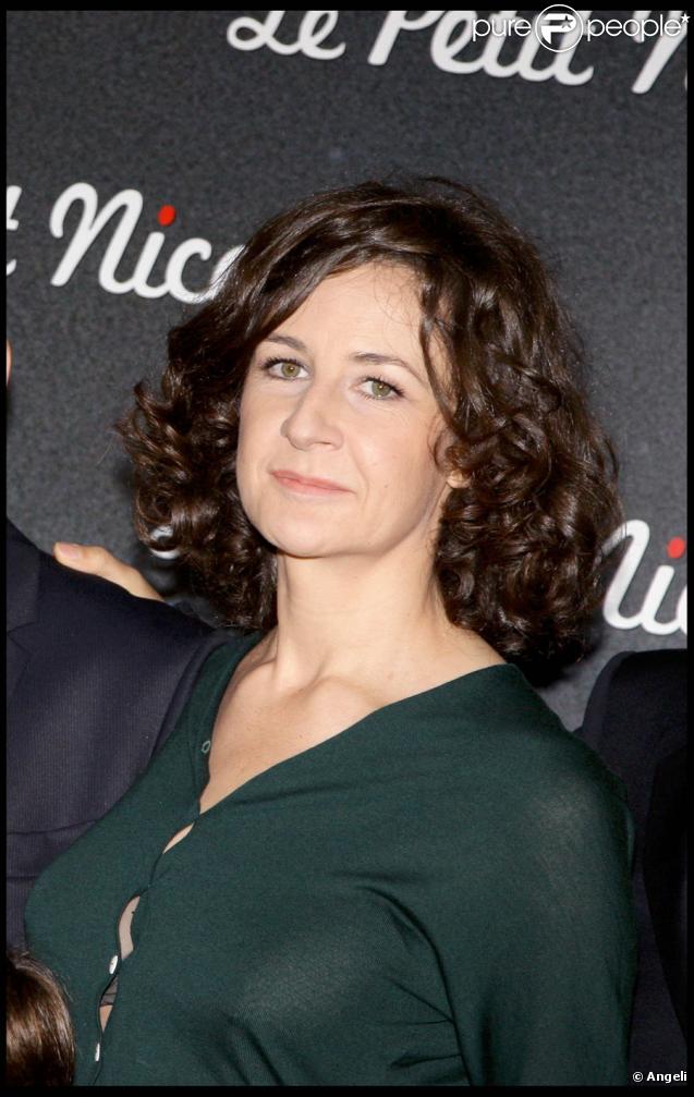 Valérie Lemercier lors de la première du Petit Nicolas le 20 septembre 2009 à Paris