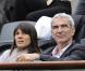 Raymond Domenech et Estelle Denis 