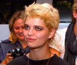 Pixie Geldof lors du défilé Twenty8Twelve des soeurs Miller lors de la Fashion Week à Londres le 21 Septembre 2009