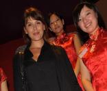 Serena Reinaldi à l'ouverture du festival du Cinéma Chinois, à Paris. 22/09/09 