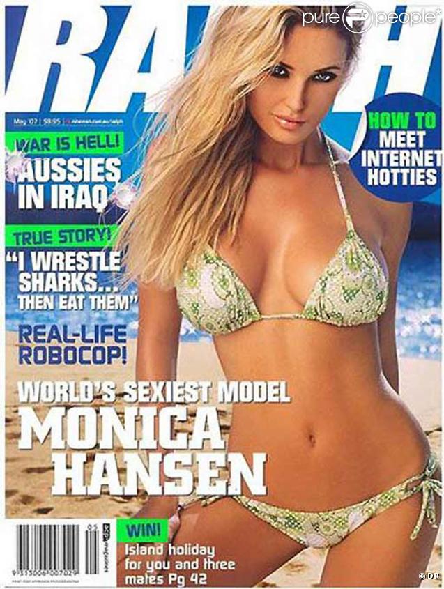 Monica Hansen très sexy en couverture de magazines...