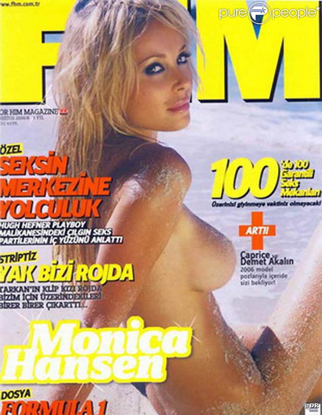 Monica Hansen très sexy en couverture de magazines...