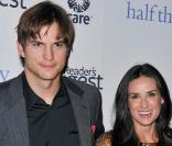 Ashton Kutcher et Demi Moore