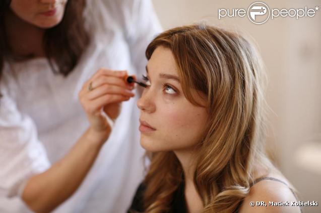 Dans les coulisses de la campagne Uniqlo avec Léa Seydoux 