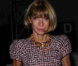 Anna Wintour au défile Max Mara à Milan le 26/09/09