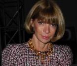 Anna Wintour au défile Max Mara à Milan le 26/09/09