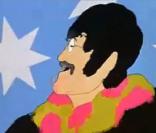 Le clip de la chanson  Lucy In The Sky with Diamonds  tiré du film  Yellow Submarine .