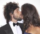 Vittorio Brumotti et Roberta Armani  au prestigieux gala de l'amfAR, à Milan. 28/09/09