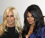 Janet Jackson et Donatella Versace au gala de l'amfAR. 28/09/09