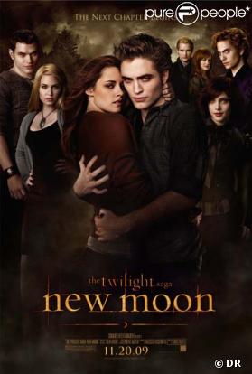 L'affiche de Twilight II Tentation (New Moon)