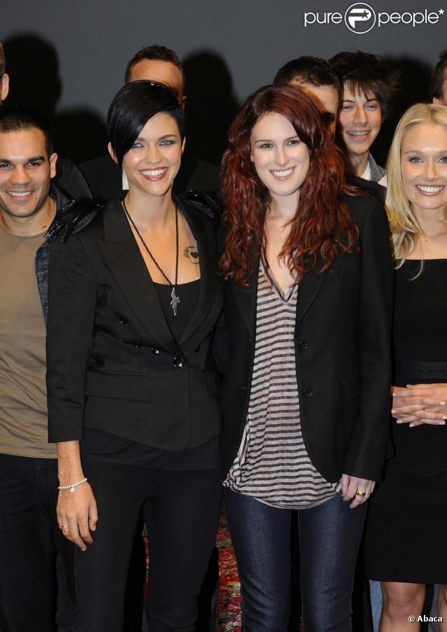 Rumer Willis et Ruby Rose était à Sydney pour le lancement de Foxtel à Sydney le 29 septembre 2009