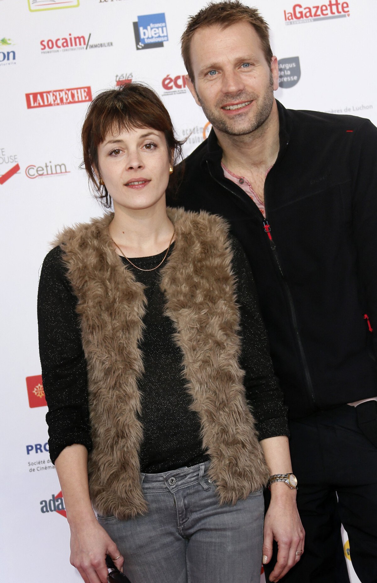 Photo Armelle Deutsch Et Thomas Jouannet Lors Du E Festival Du Film De Luchon En France