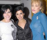  Liane Foly, Rachida Dati et Arielle Dombasle à la première du téléfilm  Mourir d'aimer  le 29 septembre à Paris, au cinéma L'Arlequin. 