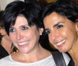  Liane Foly et Rachida Dati à la première du téléfilm  Mourir d'aimer  le 29 septembre à Paris, au cinéma L'Arlequin. 