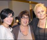  Liane Foly, Annie Grégorio et Muriel Robin à la première du téléfilm  Mourir d'aimer  le 29 septembre à Paris, au cinéma L'Arlequin. 