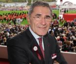 Gérard Mestrallet au Qatar Prix de l'Arc de Triomphe. 04/10/09