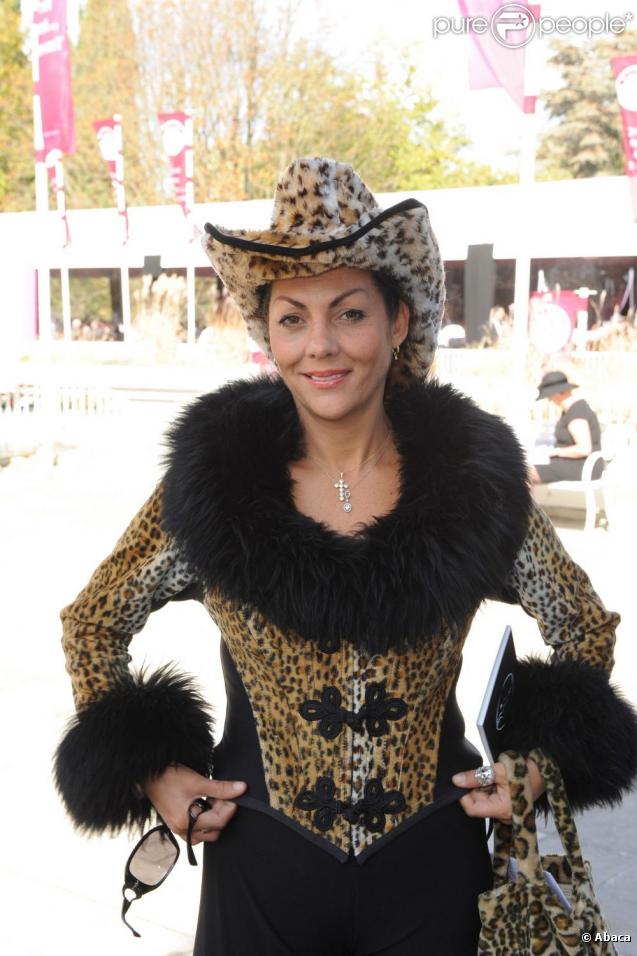 Hermine de Clermont-Tonnerre au Qatar Prix de l'Arc de Triomphe. 04/10/09