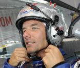 Sébastien Loeb à Budapest en Hongrie lors d'une des étapes de l'événement Red Bull Air Race 