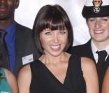 Dannii Minogue lors de la soirée au cercle militaire de Picadilly pour les cadets de vocation le 6 octobre 2009