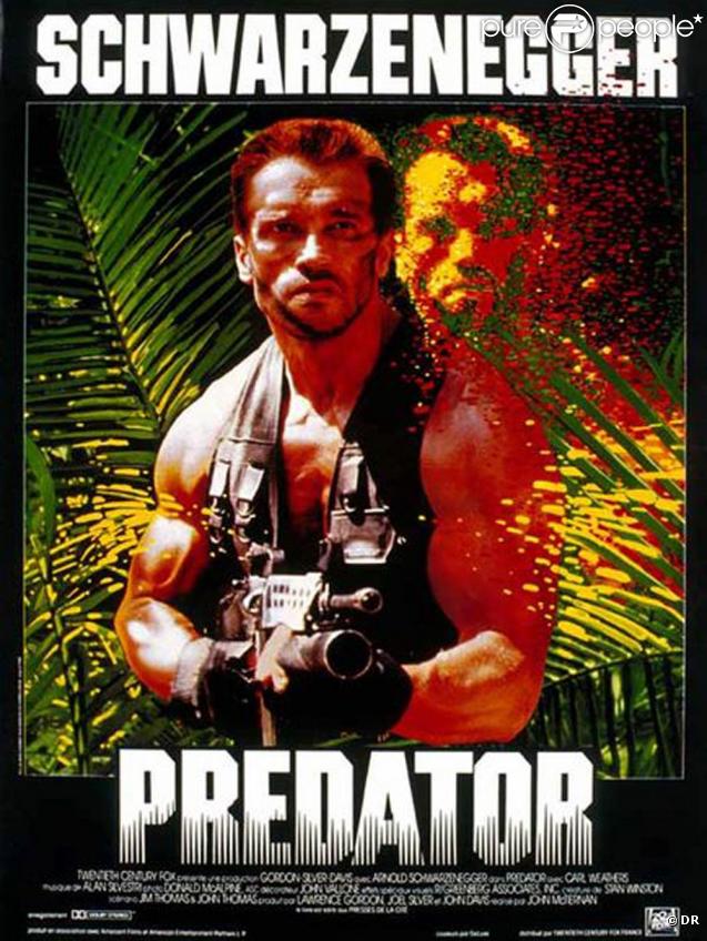 L'affiche de  Predator , en 1986 !