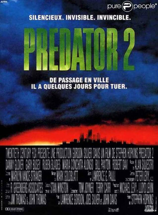 L'affiche de  Predators 2 , en 1990 !