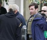 Jon Hamm sur le tournage de  The Town , à Boston, le 10 octobre 2009 !