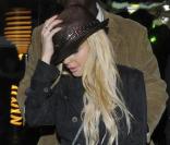 Lindsay Lohan au VIP Room, samedi 3 octobre 2009.