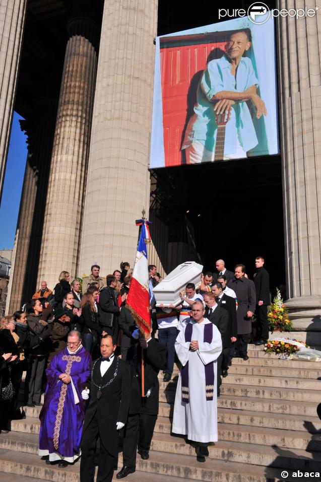 Obsèques d'Henri Salvador, samedi 16 février 2008, en l'église de la Madeleine