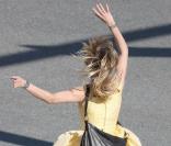 Cameron Diaz sur le tournage de  Wichita , à Boston, le 12 octobre 2009 !